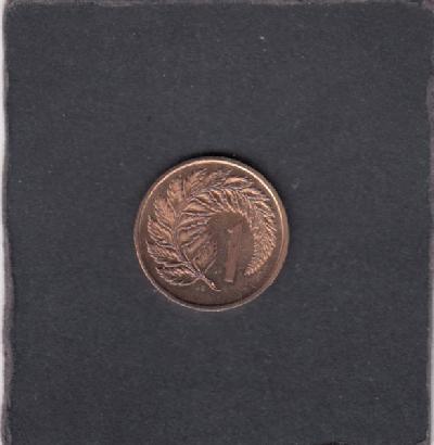 Beschrijving: 1 Cent FERN LEAF  